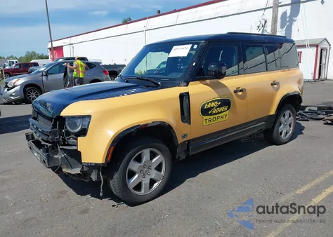 2022 Land Rover Defender 110 X-Dynamic Se from USA, damaged, VIN SALE27RU7N2070968